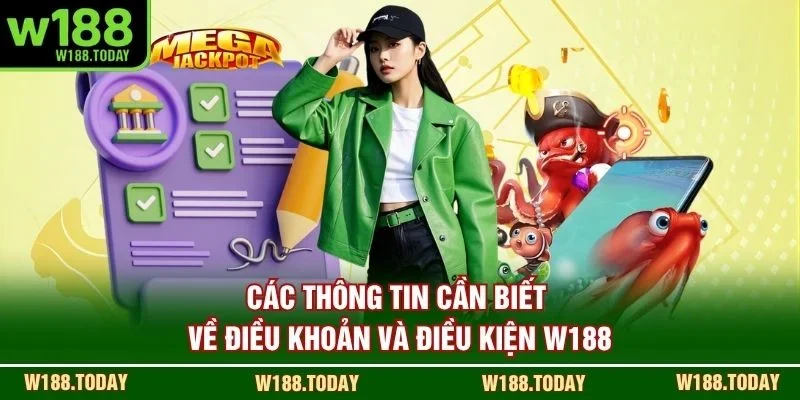 Các thông tin cần biết về điều khoản và điều kiện W188