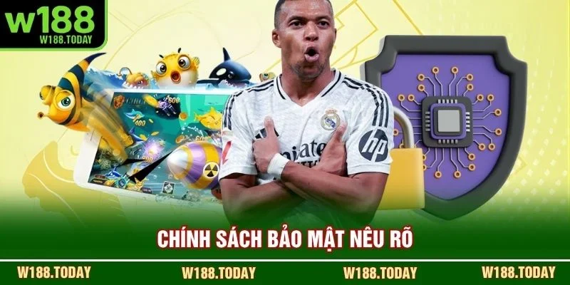 Chính sách bảo mật nêu rõ 