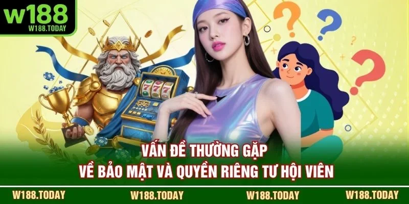Vấn đề thường gặp về bảo mật và quyền riêng tư hội viên