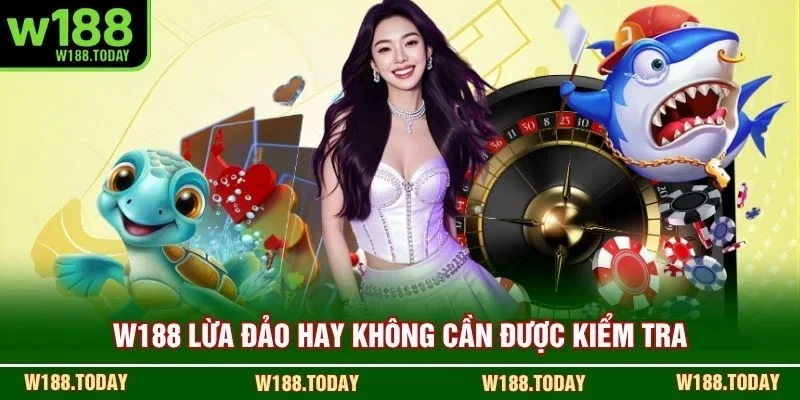 W188 lừa đảo hay không cần được kiểm tra